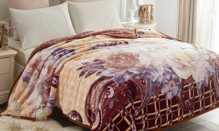 Reversible Embossed Korean Mink Blanket