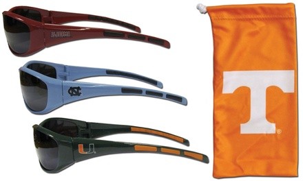 Siskiyou NCAA Sunglasses and Bag Set (2-Piece)