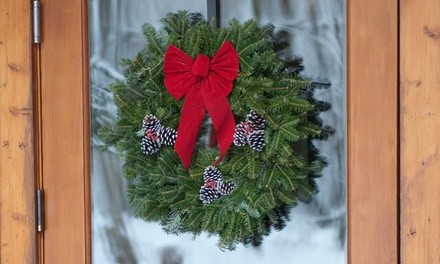 Pre-Order: Fresh Cut Fraser Fir Holiday Wreath