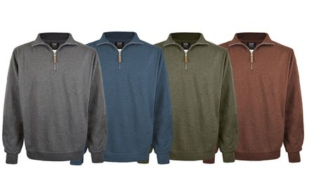 Victory Men's Brushed Fleece 1/4 Zip Pullover