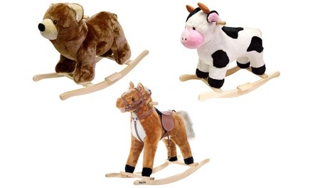 Happy Trails Plush Rocking Toys