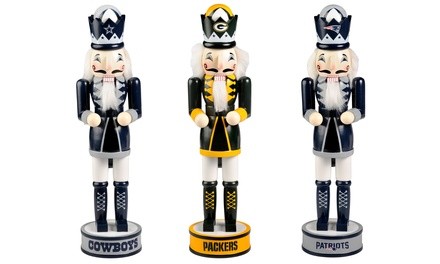 Forever Collectibles NFL Holiday Nutcracker