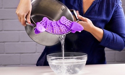 Snapbit Hands-Free Strainer