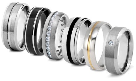 Men's Titanium Comfort Fit Bands