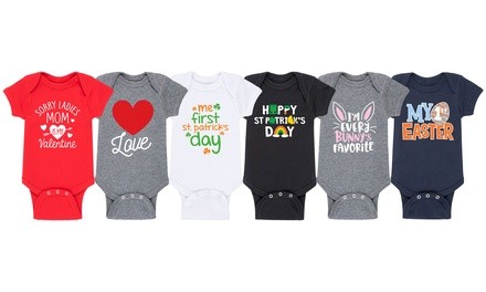 Infant Spring Holiday Bodysuits