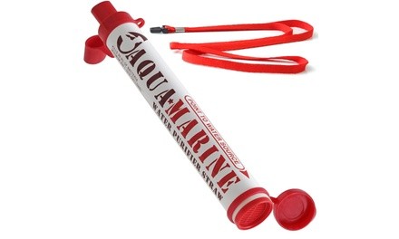 Aqua Marine Portable Personal Survival Water Filter Straw