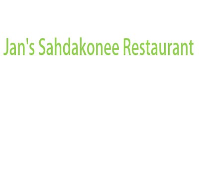 Jan's Sahdakonee Restaurant