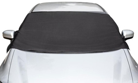 Heavy-Duty Snow and Ice Deflector Car Windshield Cover