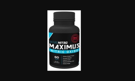 Naturo Nitro Maximus Nitric Oxide Dietary Supplement for Men (60-Count)