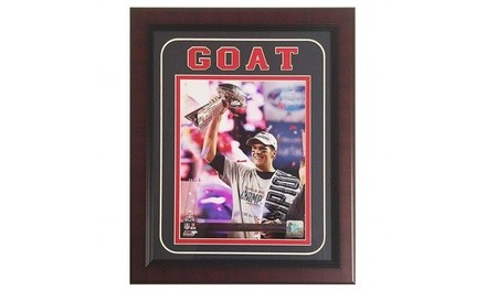 Encore Select NFL Tom Brady GOAT Framed Photo