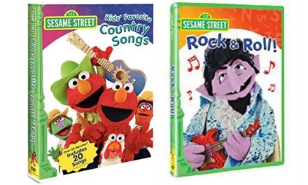 Sesame Street Music Mania on DVD (2-Pack)