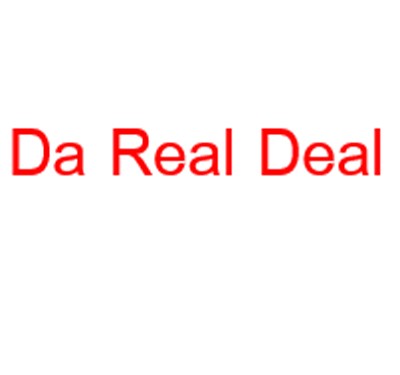 Da Real Deal