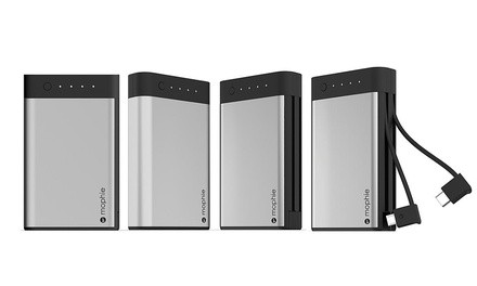 Mophie Encore Plus Portable Power Bank with Built-In Type-C and Micro USB Cables