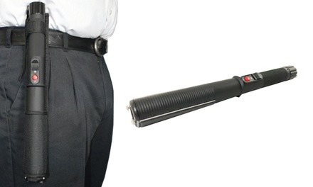 JOLT Rechargeable 97,000,000 Volt Stun Gun Baton with LED Flashlight