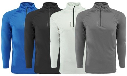 Reebok Men's 1/4 Zip Active Pullover (S-3XL)