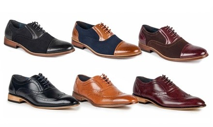 Signature Men's Massimo Lace-Up Dress Shoes