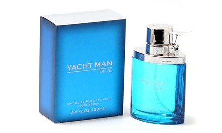 Yacht Man Blue Eau de Toilette for Men (3.4 Fl. Oz.)