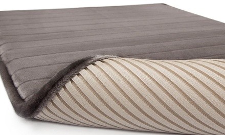 Microdry Luxury SoftLux Memory Foam Bath Mat