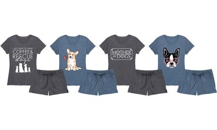 Women's Dog Mom Pajama Set