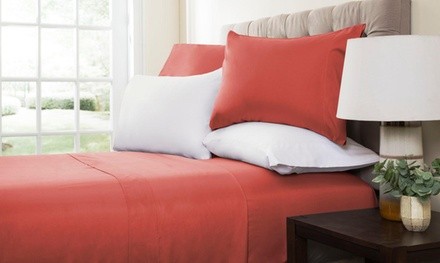 American Home Coordinating Microfiber Sheet Set (6-Piece)