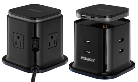 Energizer 3-in-1 Desktop Charging Station with 3000mAh Powerbank