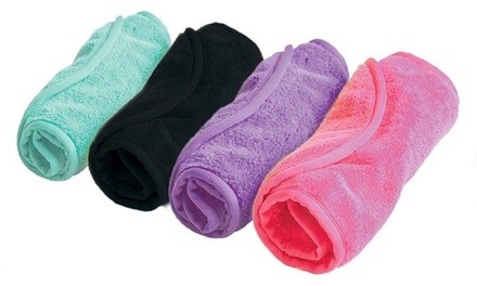 Reusable Facial Cleansing Towel and Makeup-Remover Cloth (4-Pack)