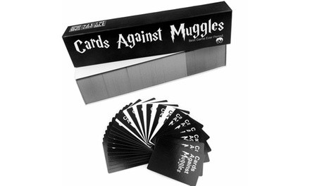 Cards against muggles Contains 987 white cards and 369 black cards