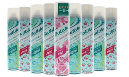 Batiste Original, Blush, Cherry & More Dry Shampoo (1-, 2-, 3-, or 6 -Pack)