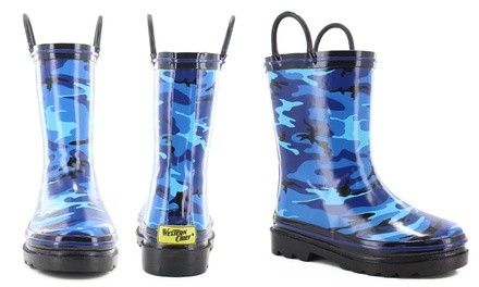 Western Chief Kid's Printed Rain Boots (Size 9/10)