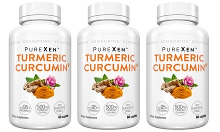 PureXen Turmeric Curcumin (1-, 2-, or 3-Pack)