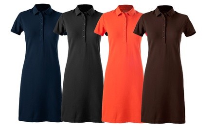 Women's Mayfair Dri-Balance Drytech Performance Active Polo Dress. Plus Sizes Available 