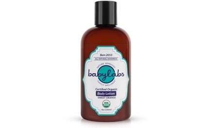 BabyLabs Organic Sweet Orange Baby Body Lotion (8 Fl. Oz.)