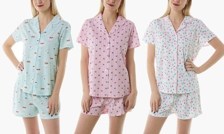 Women's Bed Head Cotton Pajama Set