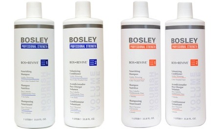 Bosley Revive and Defense Shampoo and Conditioner