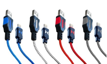 Xtreme Apple-Certified Tough Series 6-Ft. Lightning Cable (1- ,2- or 4-Pack)