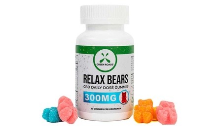 Relax Bears CBD Daily Serving Gummy Bears (30 Day Supply)