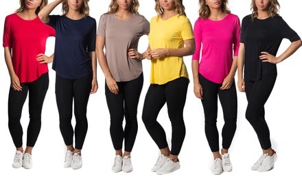 Women's Assorted Stretch Tees (6-Pack)