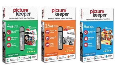 Picture Keeper Photo-Storage USB Device (4GB, 8GB, 16GB, or 32GB)