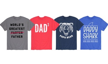 Men's Best of Dad Graphic T-Shirt (S-3XL)