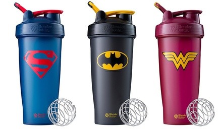 Superhero Blender and Classic Bottle Set (2-Piece)