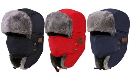 Bluetooth Fur Winter Trapper Hat