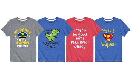 Toddlers' Father's Day Rad Like Dad Tees