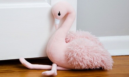 MHF Home Weighted Plush Flamingo