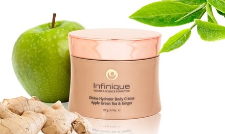 Organic Hydrating Unisex Body Cream Infused with Apple, Green, Tea and Ginger