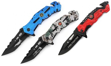 3 in 1 Pocket Knife- Multiple Options