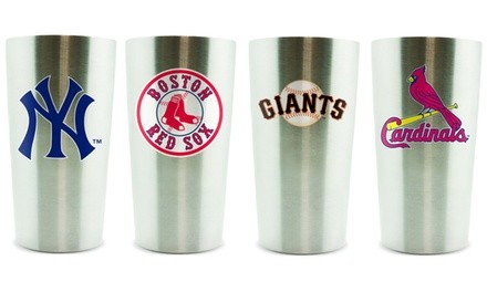 Duck House MLB 12Oz. Stainless Steel Thermo Cups with Push-on Lid