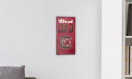 NCAA Best Dad Signs (12