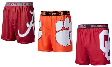 NCAA Men's Cool-Dry Boxers