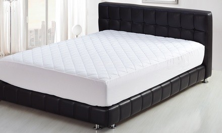 Beauty Sleep Ultra-Soft Quilted Hypoallergenic Mattress Pad