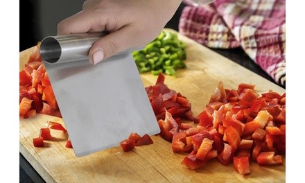 Stainless Steel Chopper/Scraper (2-Pack)